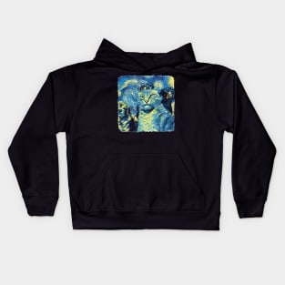 The Pet Society Van Gogh Style Kids Hoodie